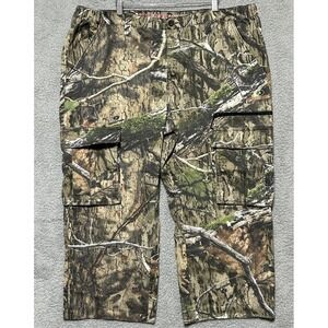 Vintage Mossy Oak Pant Mens XL Hemmed (44X24) Camo Cargo Hunting Outdoors